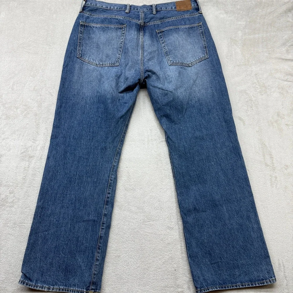 Gap Jeans Mens 36x32 Blue Relaxed Fit Stone Wash Loose Baggy Y2K Style‎ Skater
